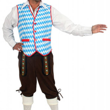 Bierfeesten: Gillet met Beierse vlag