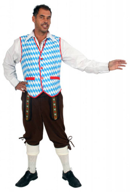 Bierfeesten: Gillet met Beierse vlag