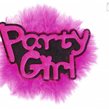 Broche logo Party girl
