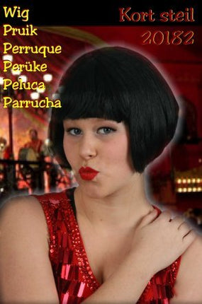 Carnaval- & feest accessoires: Karakter Pruik Page-kapsel