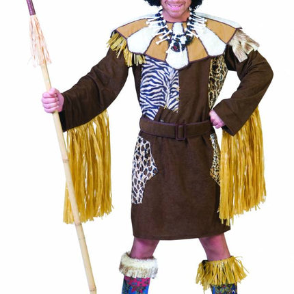 Carnavalskostuum: Afrikaanse dame