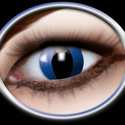 Contactlenzen specials: Cats-eye blue