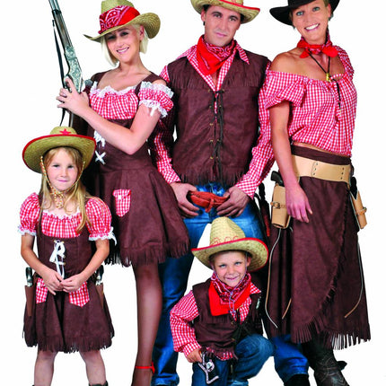 Cowgirl carnavalskleding