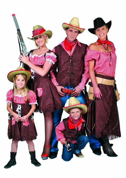 Cowgirl carnavalskleding