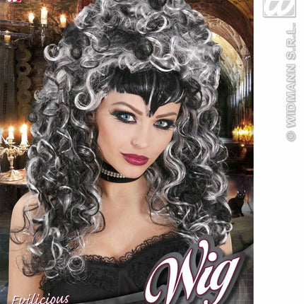 feestaccessoires: Heksenpruik Evelicious