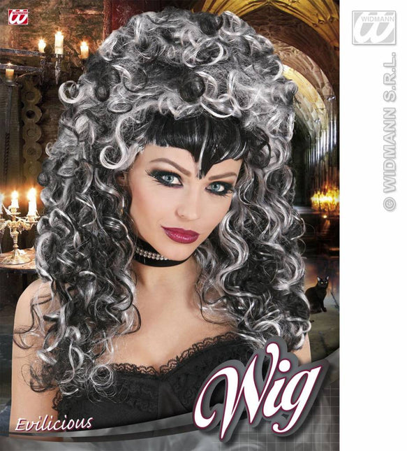 feestaccessoires: Heksenpruik Evelicious