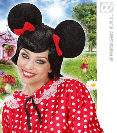 Feestaccessoires: Mickey-mouse-pruik