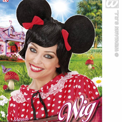 Feestaccessoires: Mickey-mouse-pruik