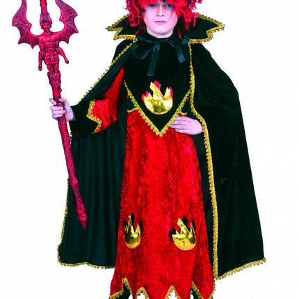 Feestaccessoires: Pruik Devils flame