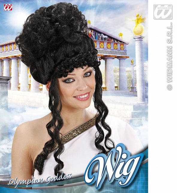 Feestaccessoires: Pruik Olympische Godin