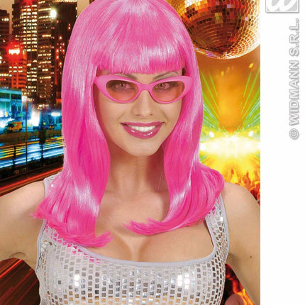 feestaccessoires: Pruik Pinky