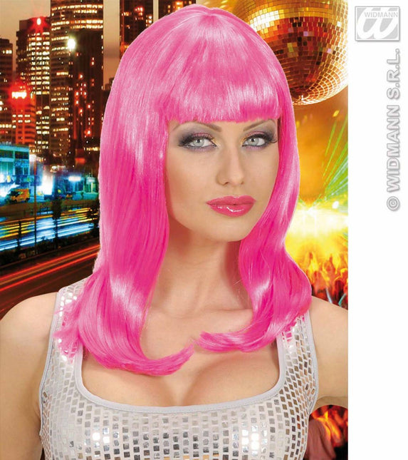 feestaccessoires: Pruik Pinky