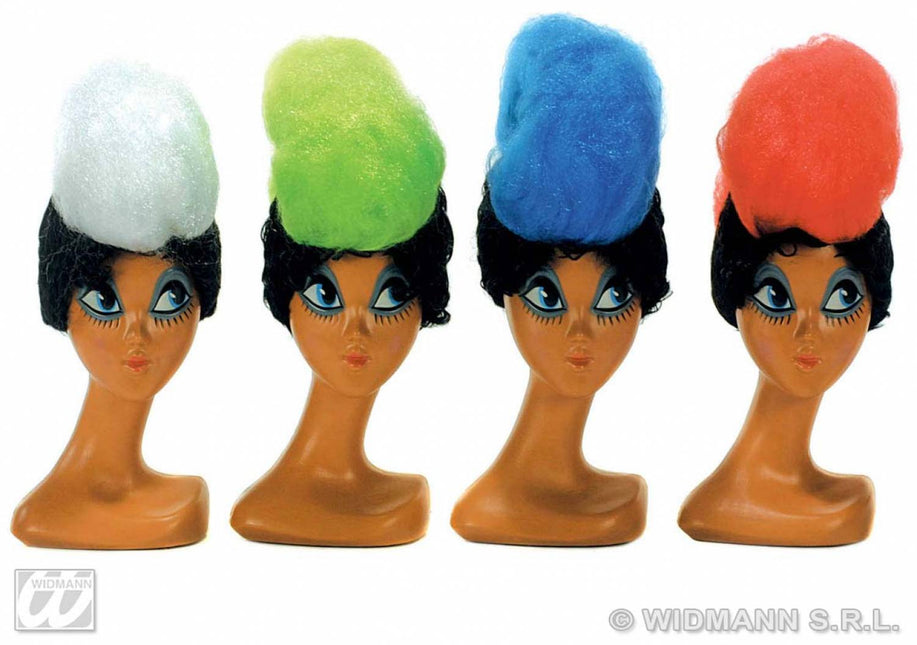 feestaccessoires: Punk-pruik