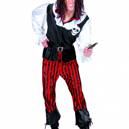 Feestaccessoires: Rasta-piratenpruik
