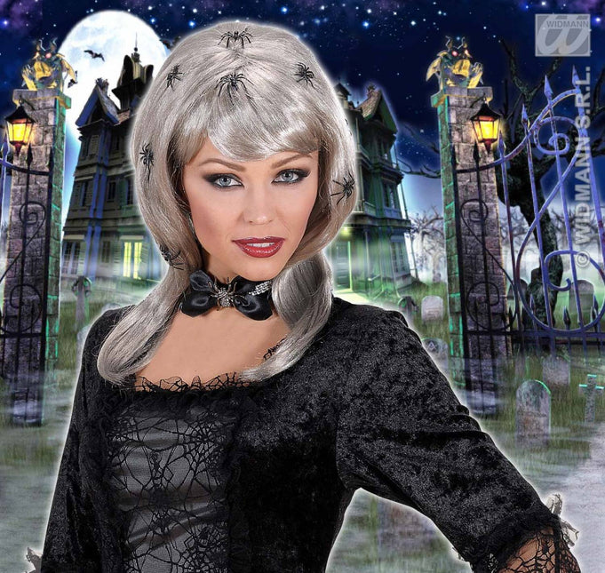Halloween: Spider Lady Pruik