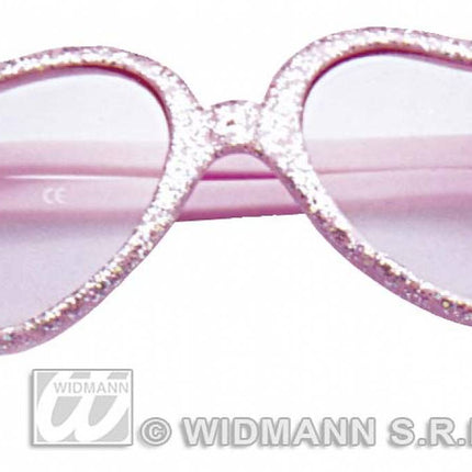 Kinderbril glitterhart