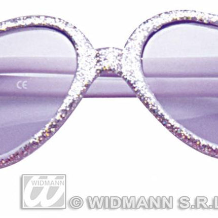 Kinderbril glitterhart