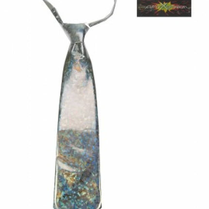 Kleding-accessoires: Stropdas Zilver Hologram