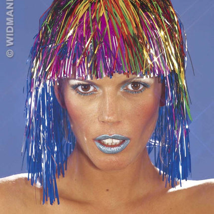 Party-accessoires Discopruik meerkleurig