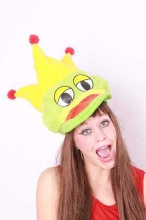 Party-accessoires: Kikkerkoningmuts