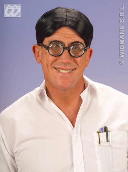 Party-accessoires: Pruik, nerd