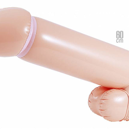 Party-gadget: Opblaas Penis 60cm