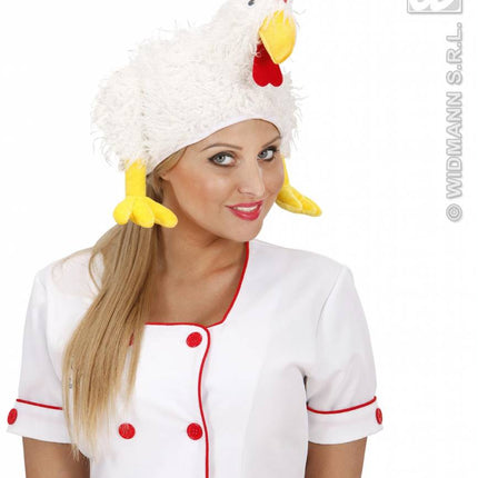 Party-kleding: Kippenmutsen