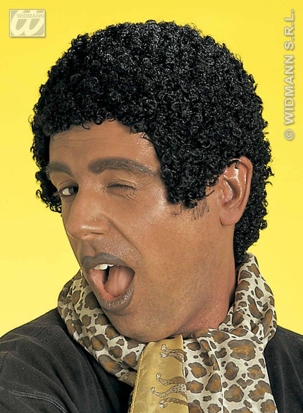 Party-kleding: Pruik, Afro