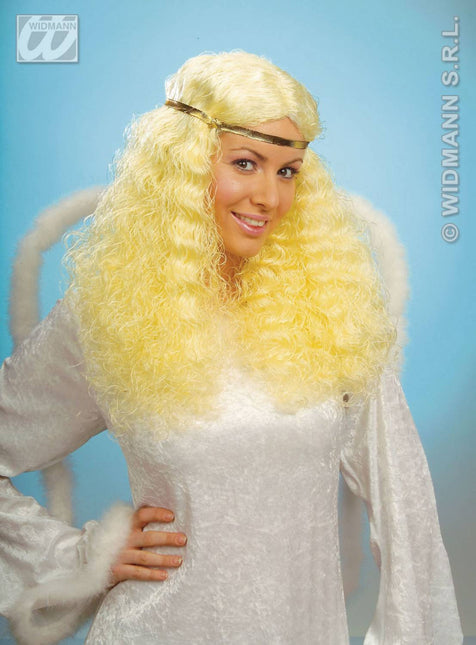 Party-kleding: Pruik, engel
