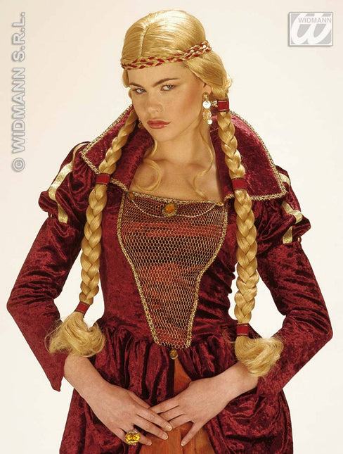 Party-kleding: Pruik, Guillietta