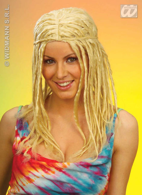 Party-kleding: Pruik, Jamaica met dreadlocks