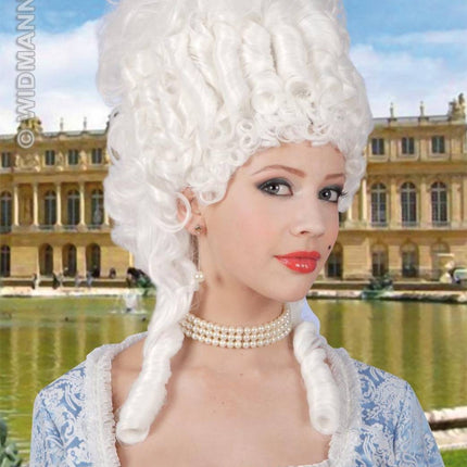 Party-kleding Pruik, Marie Antoinette, verschillende kleuren