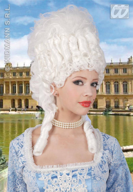 Party-kleding Pruik, Marie Antoinette, verschillende kleuren
