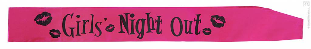 Satijnen sjerp Girls night out