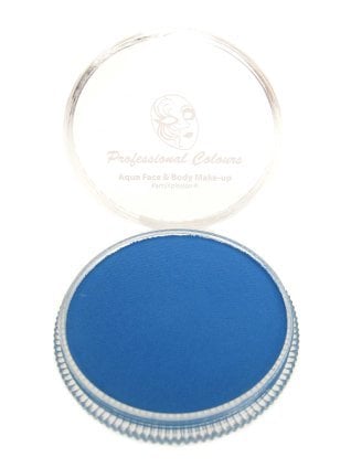 Schminkdoosjes en grimeer: Aqua-schmink fluor blauw