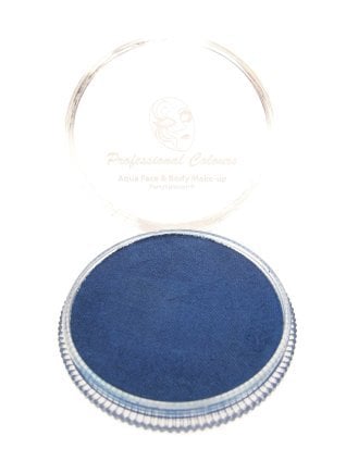 Schminkdoosjes en grimeer: Aqua-schmink metalic blauw