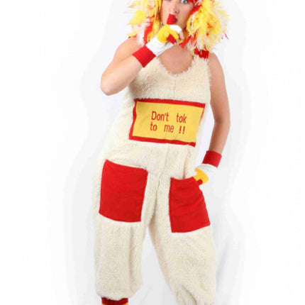 Tuinbroek: "Don't tok to me"