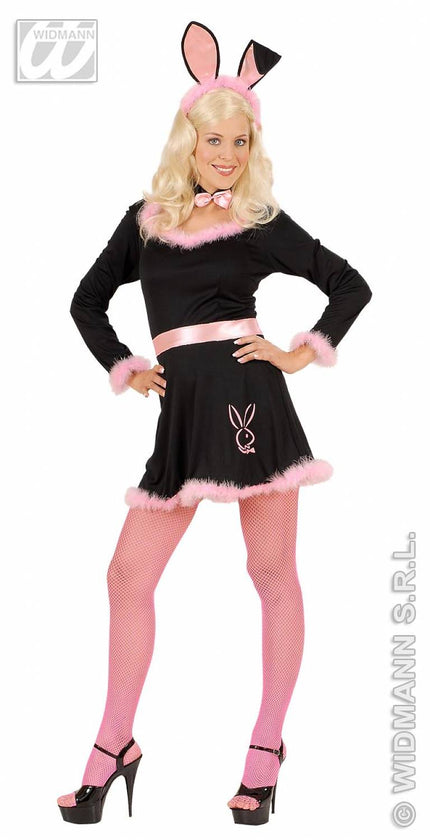 Vrijgezellen-kleding sexy Bunny, zwart
