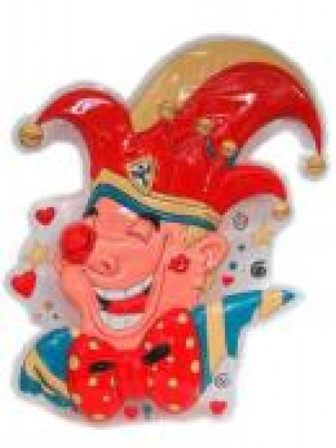Vrijgezellen-outfit: clowndeco prins