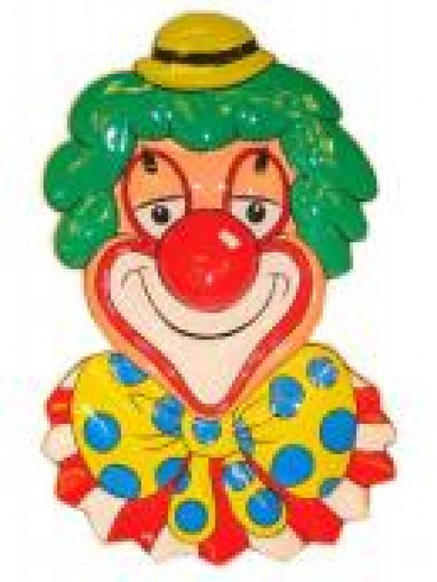 Vrijgezellen-outfit: clowndeco