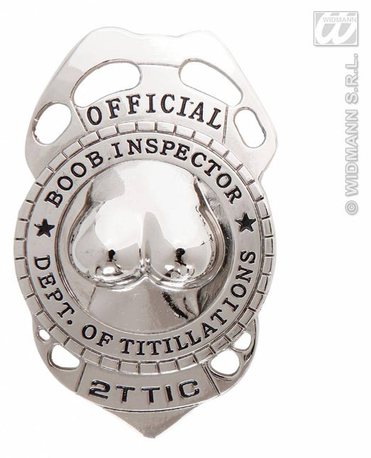 Vrijgezellenparty-accessoires Borsten-inspecteur