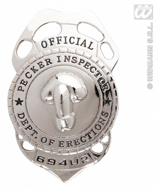 Vrijgezellenparty-accessoires Phalus-inspector