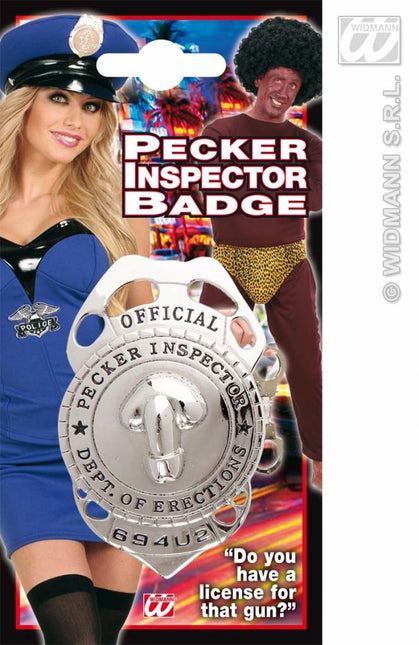 Vrijgezellenparty-accessoires Phalus-inspector